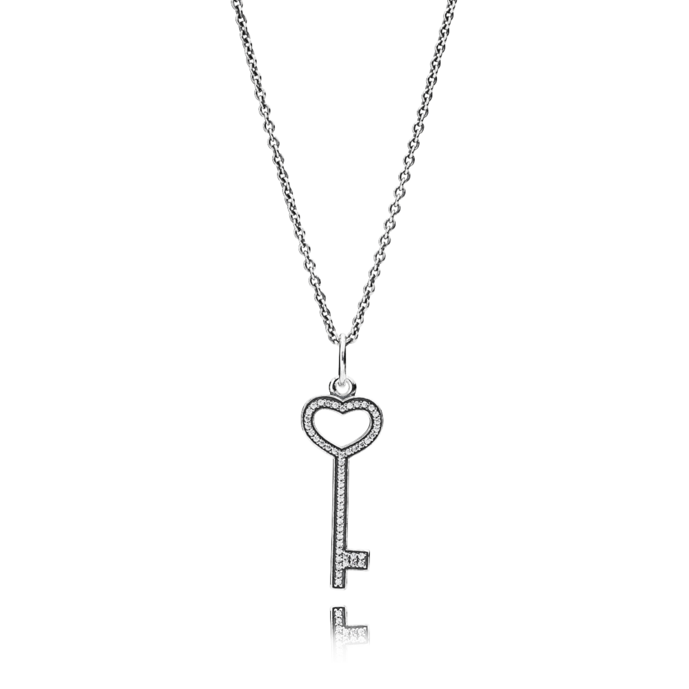 naszyjnik z zawieszką w postaci klucza (źródło: estore-pl.pandora.net)